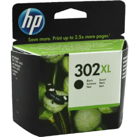 Tusz HP 302XL / F6U68AE Czarny do drukarek (Oryginalny) [8.5ml]